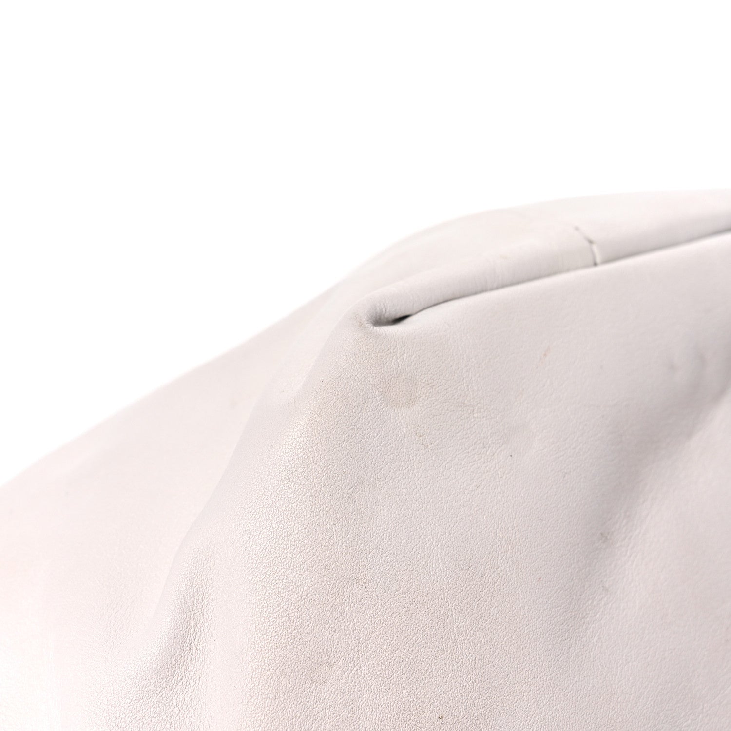 Bottega Veneta Calfskin Mini Double Knot Bag White 9 of 16