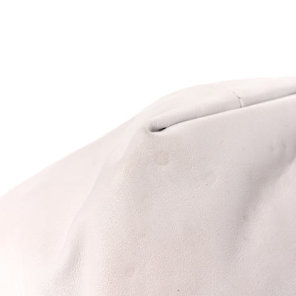 Bottega Veneta Calfskin Mini Double Knot Bag White 9 of 16
