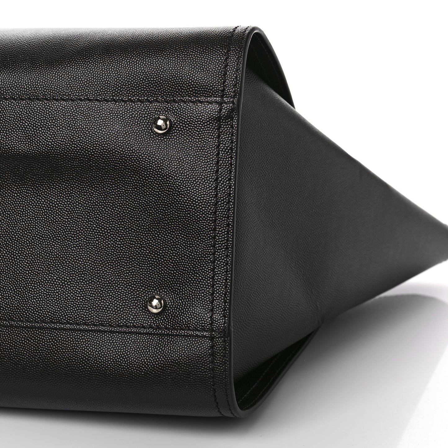 Caviar Large Studded Deauville Tote Black