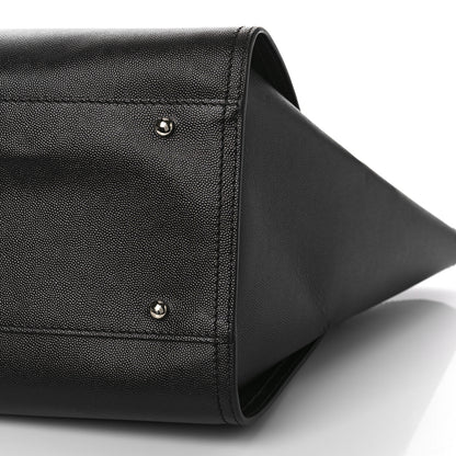 Chanel Caviar Large Studded Deauville Tote Black 9 of 9