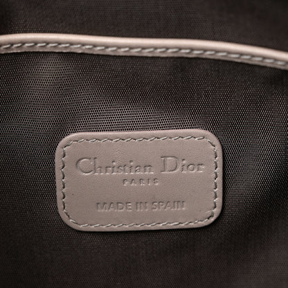 Christian Dior Coated Canvas Cannage Panarea Pouch Silver 6 of 7
