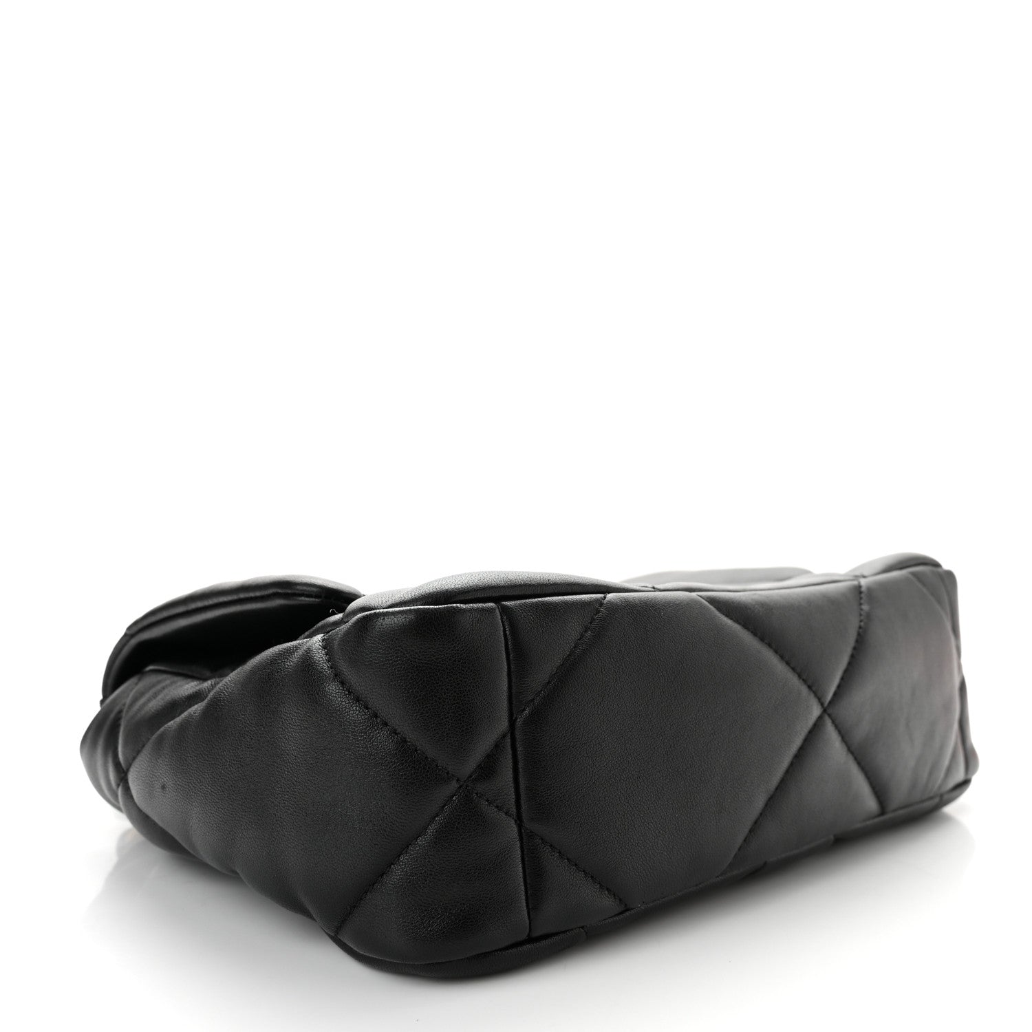 Chanel Lambskin Quilted Medium Chanel 19 Flap Black 4 of 11