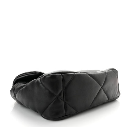 Chanel Lambskin Quilted Medium Chanel 19 Flap Black 4 of 11