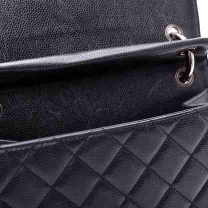 Chanel Caviar Quilted Medium Retro Class Flap Black 11 of 11