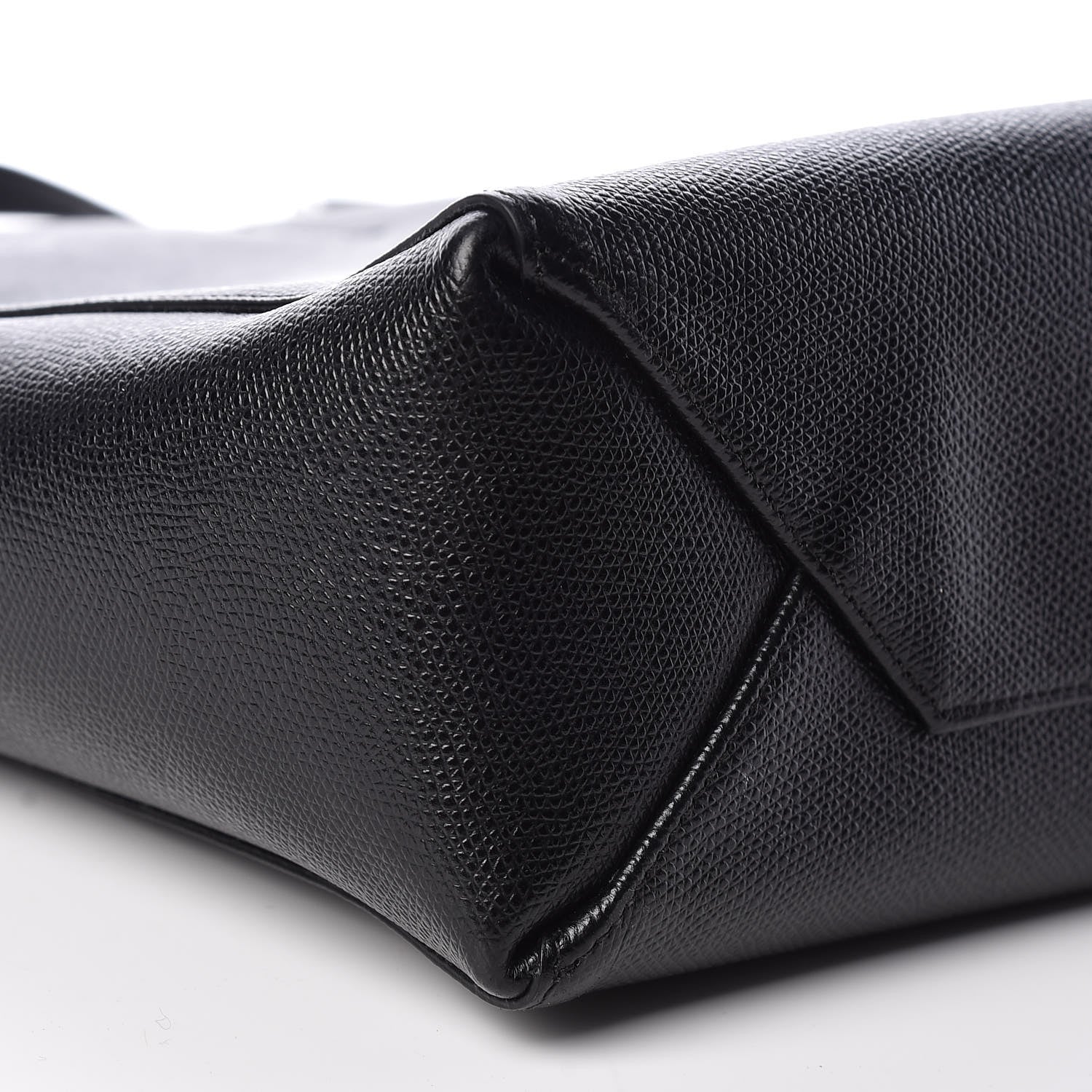 Celine Grained Calfskin Small Vertical Cabas Black 5 of 10