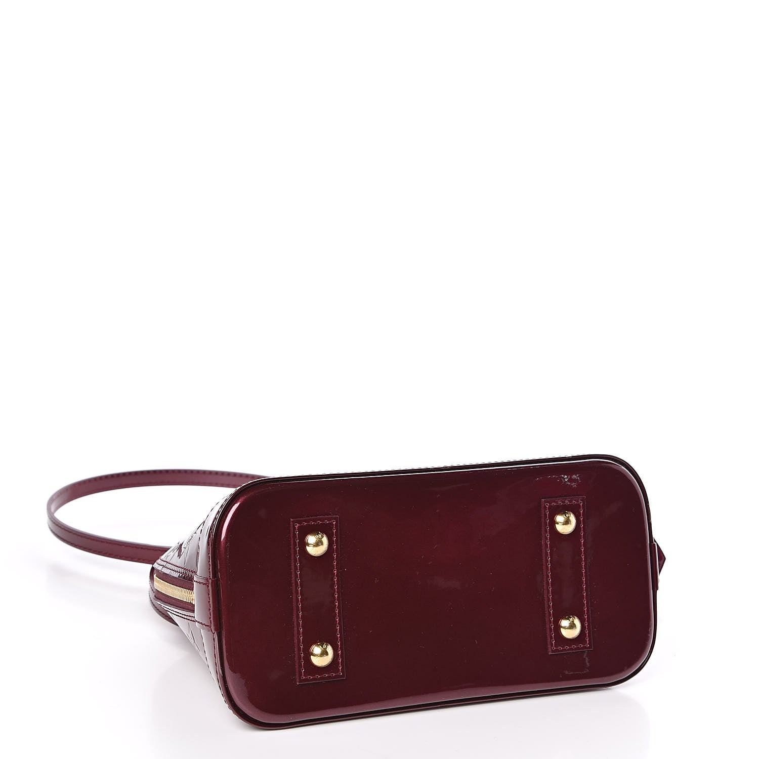 Louis Vuitton Vernis Alma BB Rouge Fauviste 4 of 9
