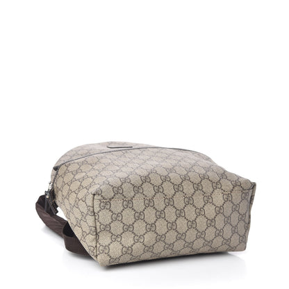 Gucci GG Supreme Monogram Margaux Calfskin Childrens Day Backpack Beige Ebony Cocoa Dark Chocolate 4 of 10