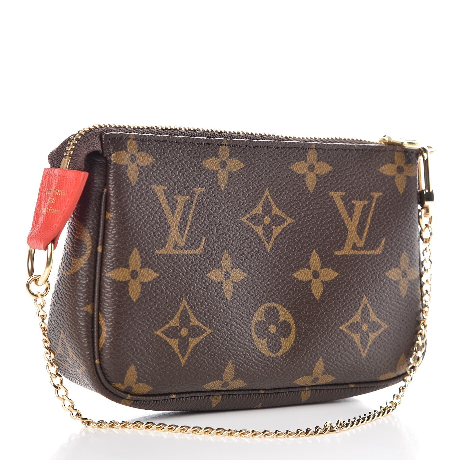 Louis Vuitton Monogram 2018 Christmas Animation Mini Cats Pochette Accessories 3 of 8