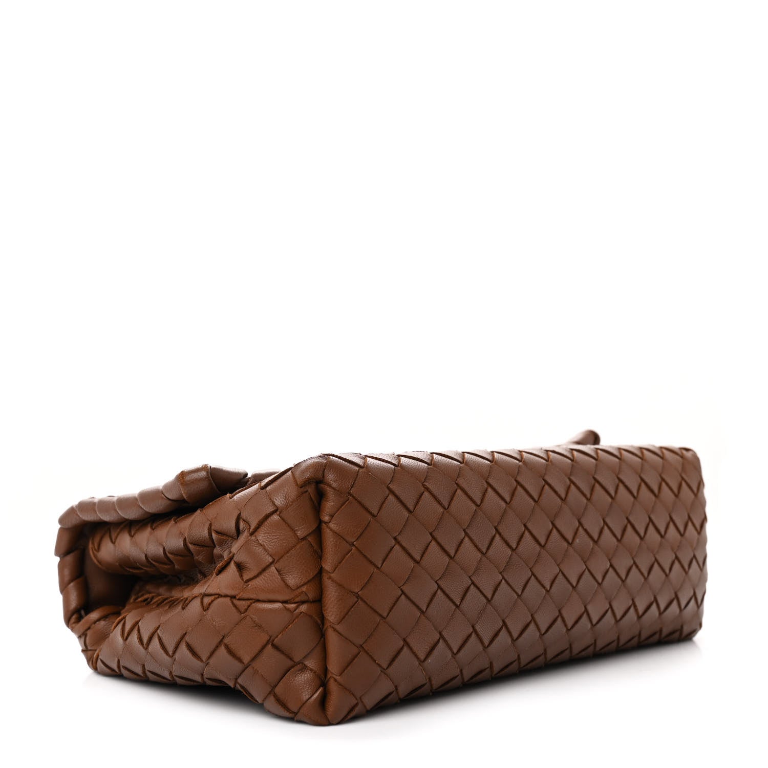 Bottega Veneta Nappa Intrecciato Baby Olimpia Shoulder Bag Ebano 5 of 15