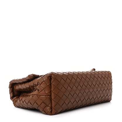 Bottega Veneta Nappa Intrecciato Baby Olimpia Shoulder Bag Ebano 5 of 15