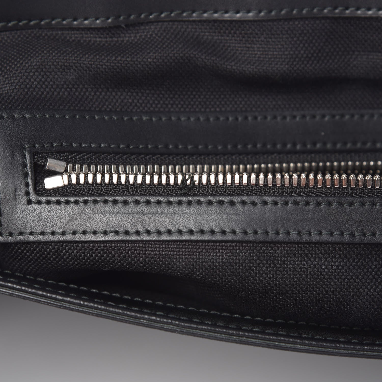 Gucci GG Supreme Monogram Web Flap Messenger Bag Black Grey 8 of 13