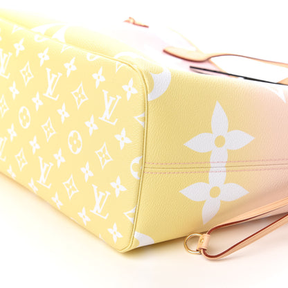 Louis Vuitton Monogram Giant By The Pool Neverfull MM Light Pink 7 of 10