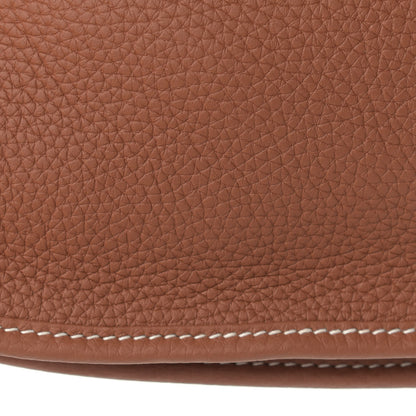 Hermes Taurillon Clemence Evelyne III PM Gold 12 of 13