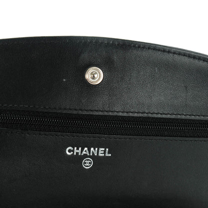 Chanel Caviar Sevruga Wallet On Chain WOC Black 6 of 8