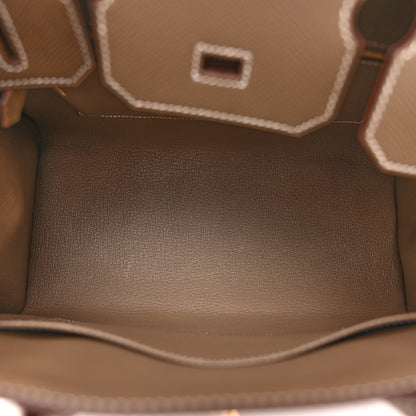 Hermes Epsom Birkin Sellier 30 Etoupe 5 of 10