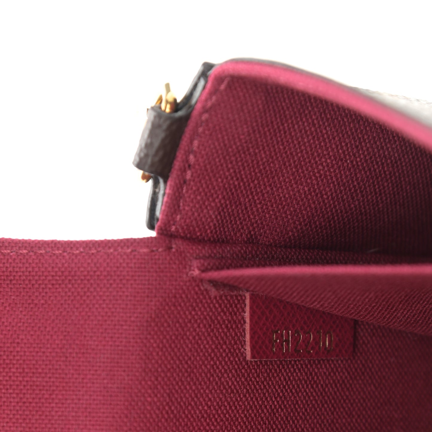 Monogram Pochette Felicie Chain Wallet Fuchsia