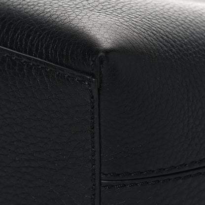 Valentino Garavani Grained Calfskin Small Rockstud Shoulder Tote Black 9 of 11