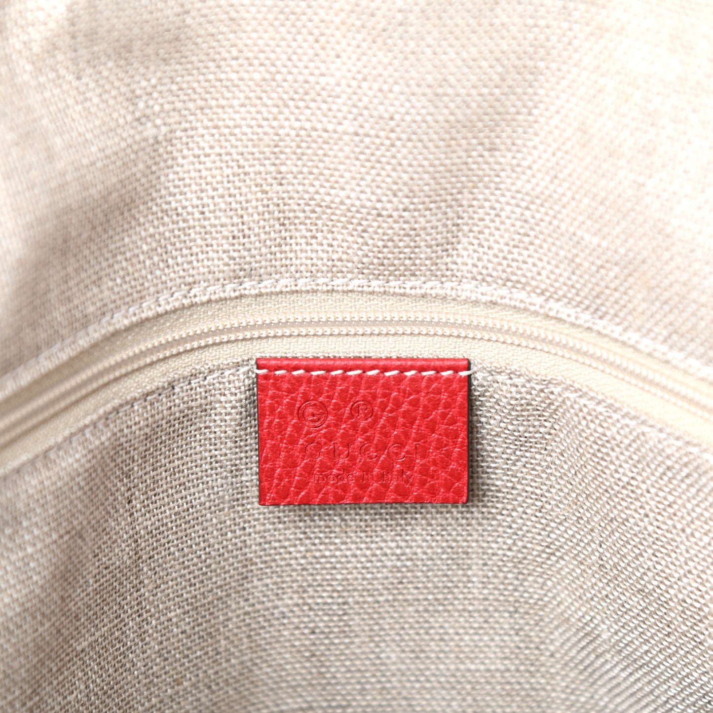 Monogram Medium Bree Shoulder Bag Red