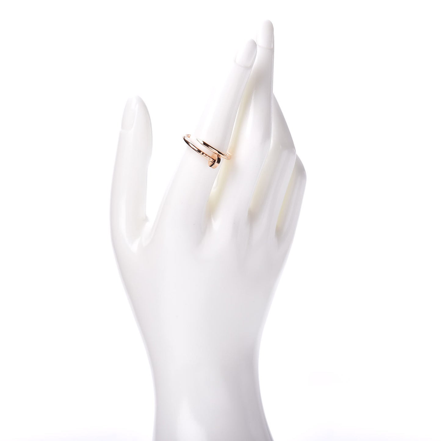 18K Pink Gold Small Juste Un Clou Ring 57 8