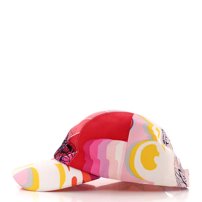 Hermes Silk Davis Patchwork Cap 56 4 of 11