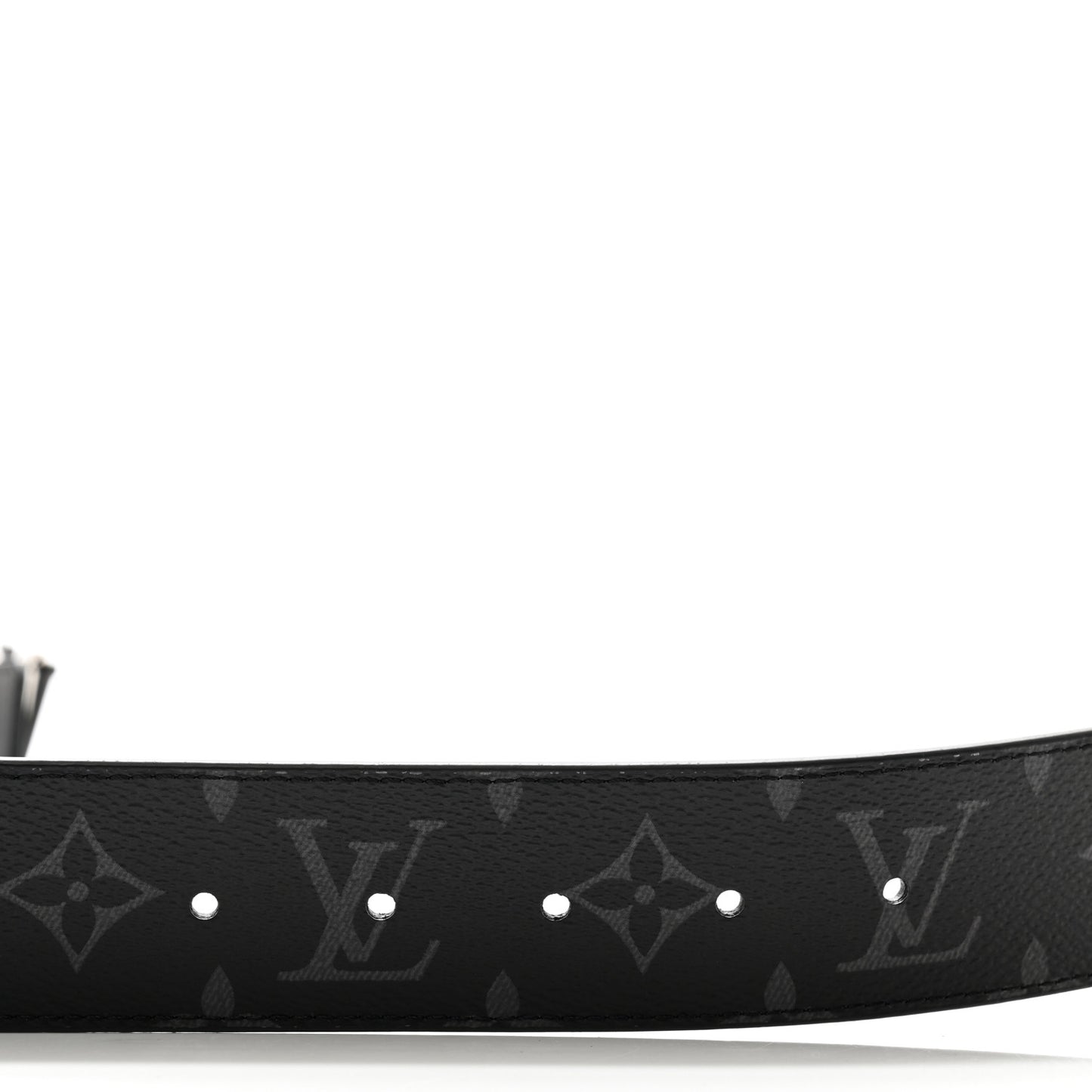 Calfskin Monogram Eclipse 40mm Shake LV Initiales Reversible Belt 100 40