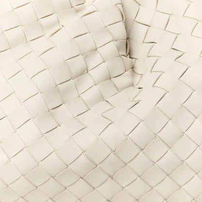 Bottega Veneta Nappa Maxi Intrecciato The Pouch Oversized Clutch Plaster 9 of 11