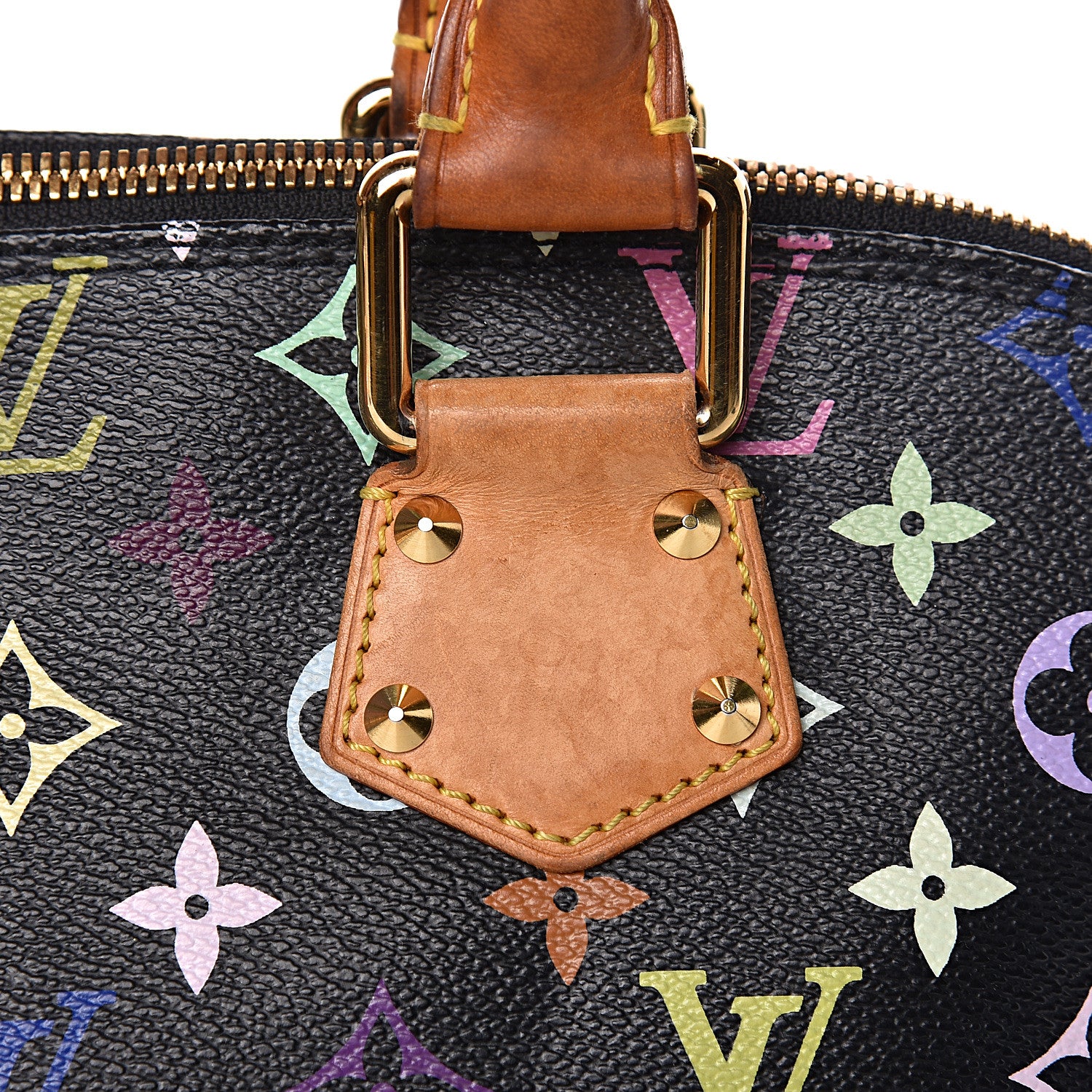 Louis Vuitton Monogram Multicolor Alma Black 13 of 24