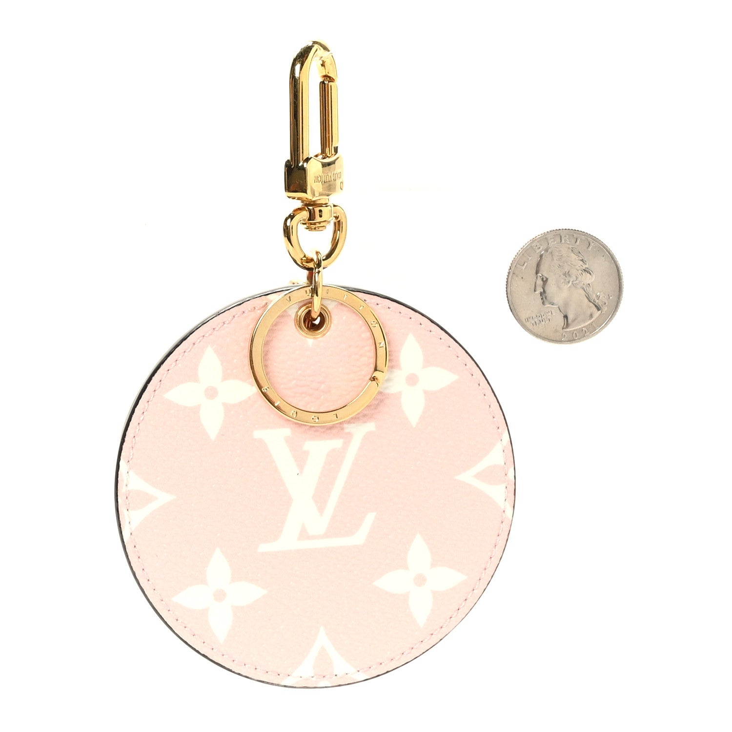 Louis Vuitton Monogram Giant Bag Charm Key Holder Rouge 2 of 5