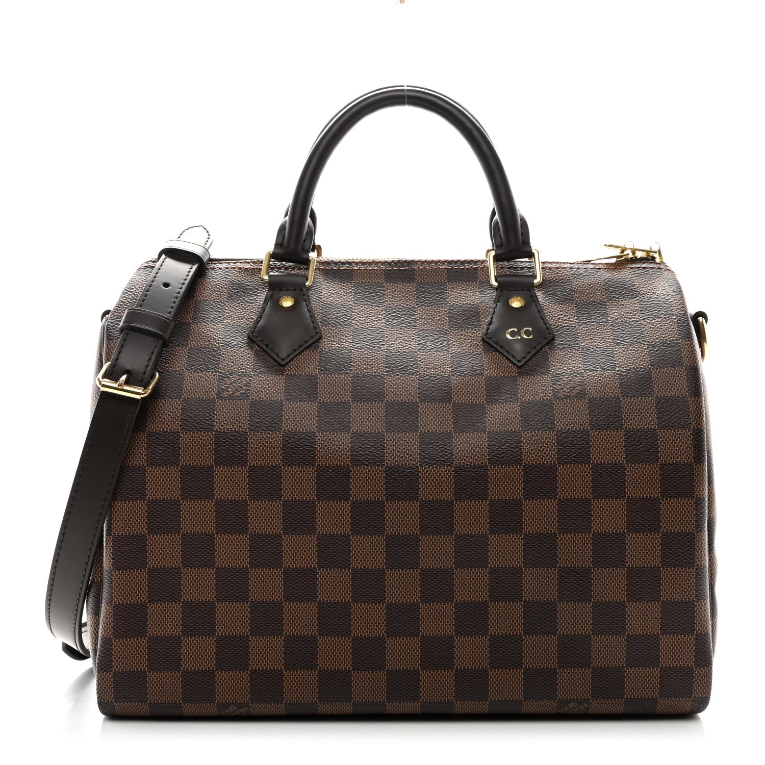 Louis Vuitton Damier Ebene Speedy Bandouliere 30 1 of 10