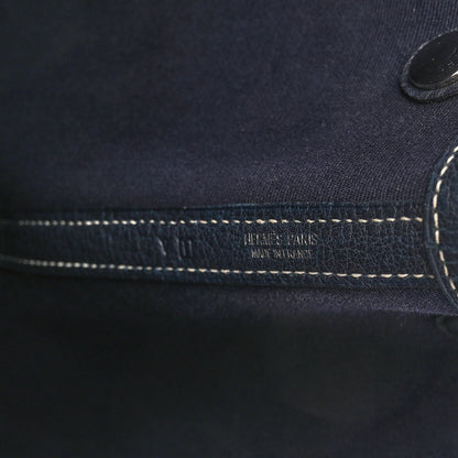 Hermes Toile Negonda Garden Party Tote 36 MM Bleu Marine 6 of 9