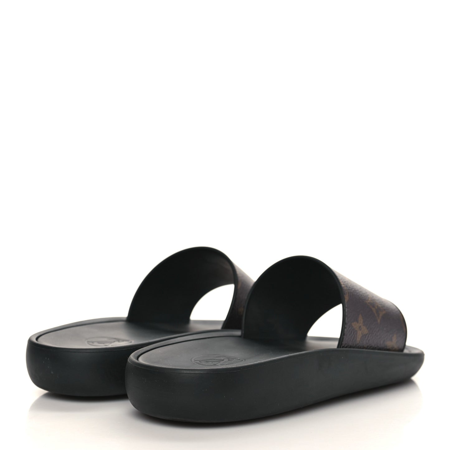 Monogram Sunbath Slide Sandals 37