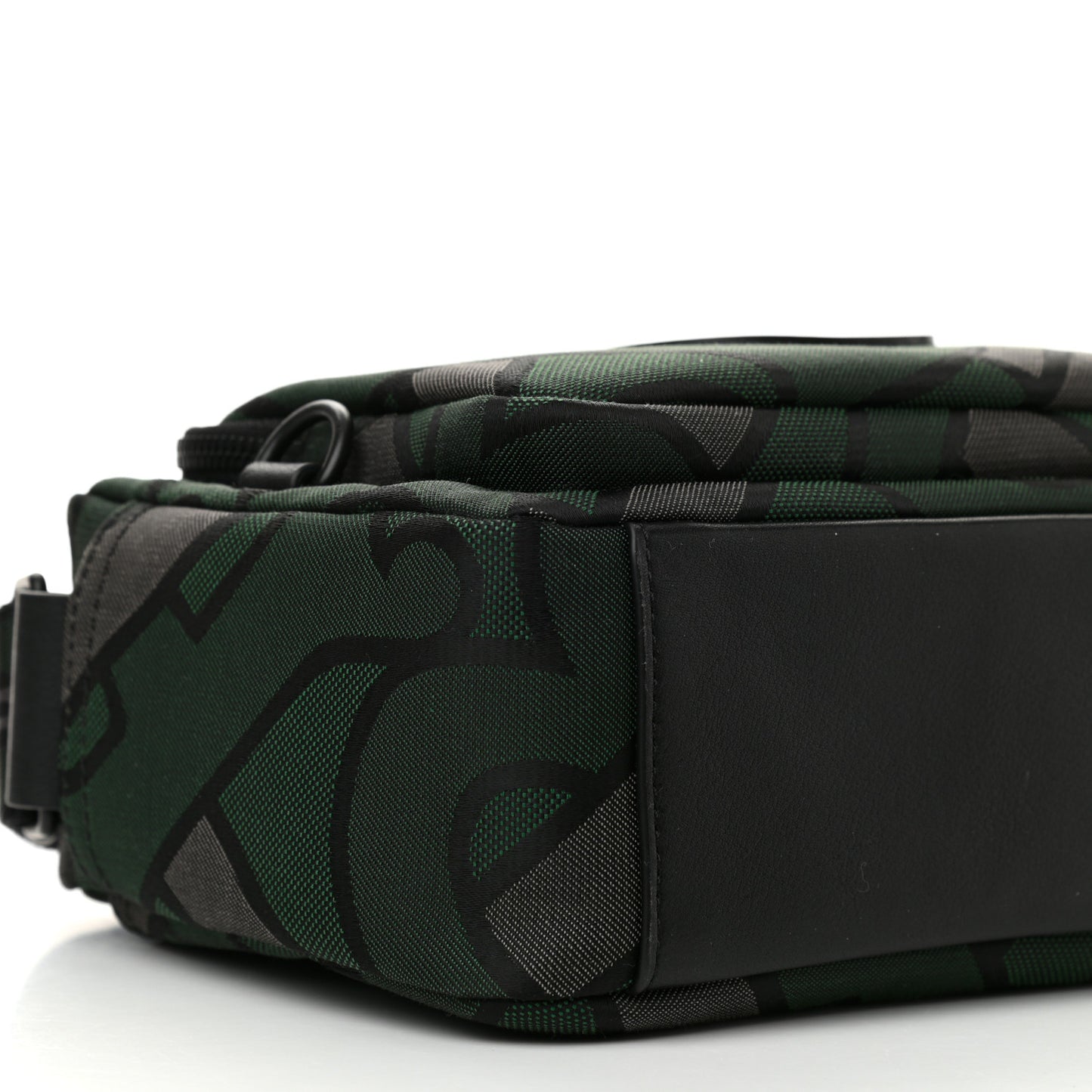Canvas Monogram Paddy Messenger Forrest Green
