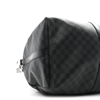 Louis Vuitton Damier Graphite Keepall Bandouliere 55 7 of 10