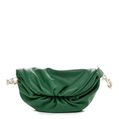 Bottega Veneta Nappa The Belt Chain Pouch Racing Green 1 of 11