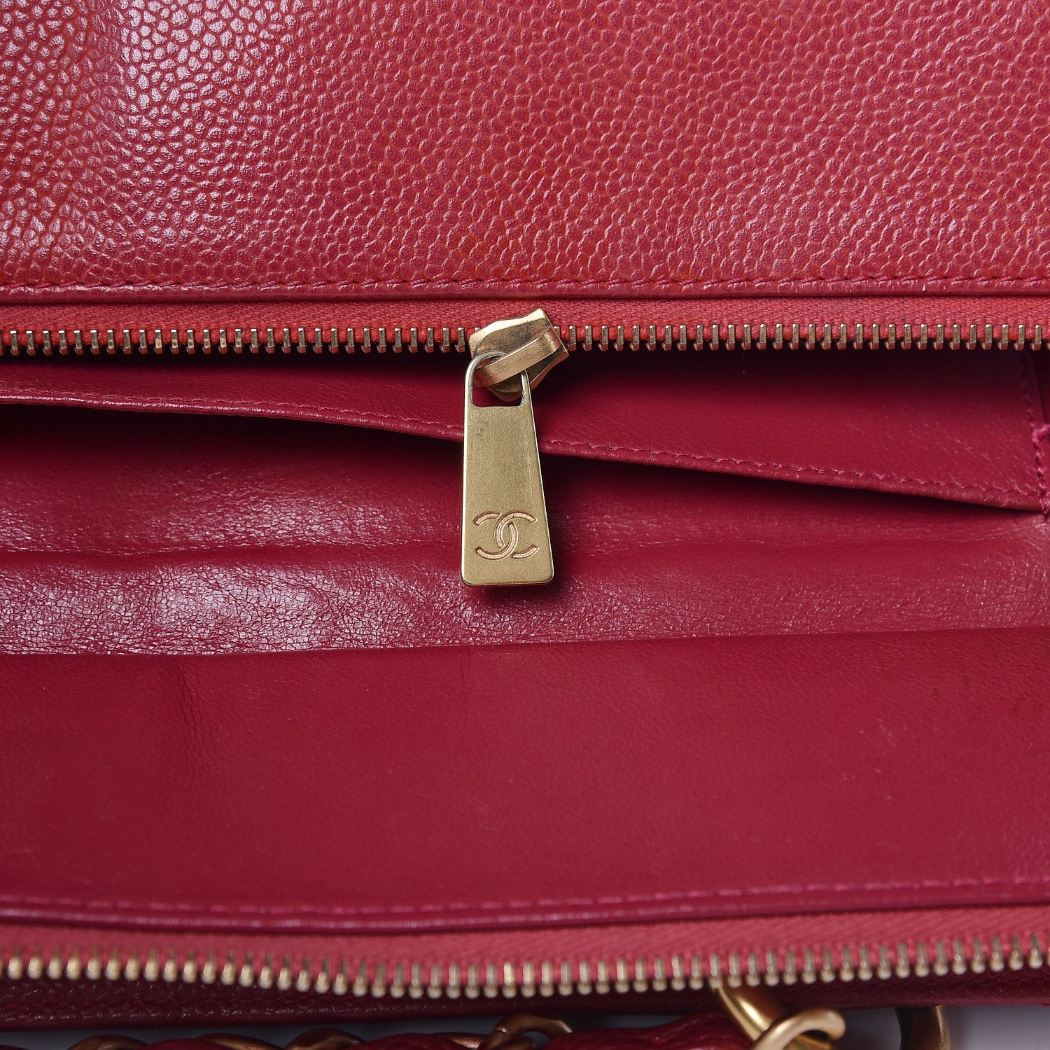 Chanel Caviar Quilted Petit Timeless Tote PTT Dark Pink 18 of 22
