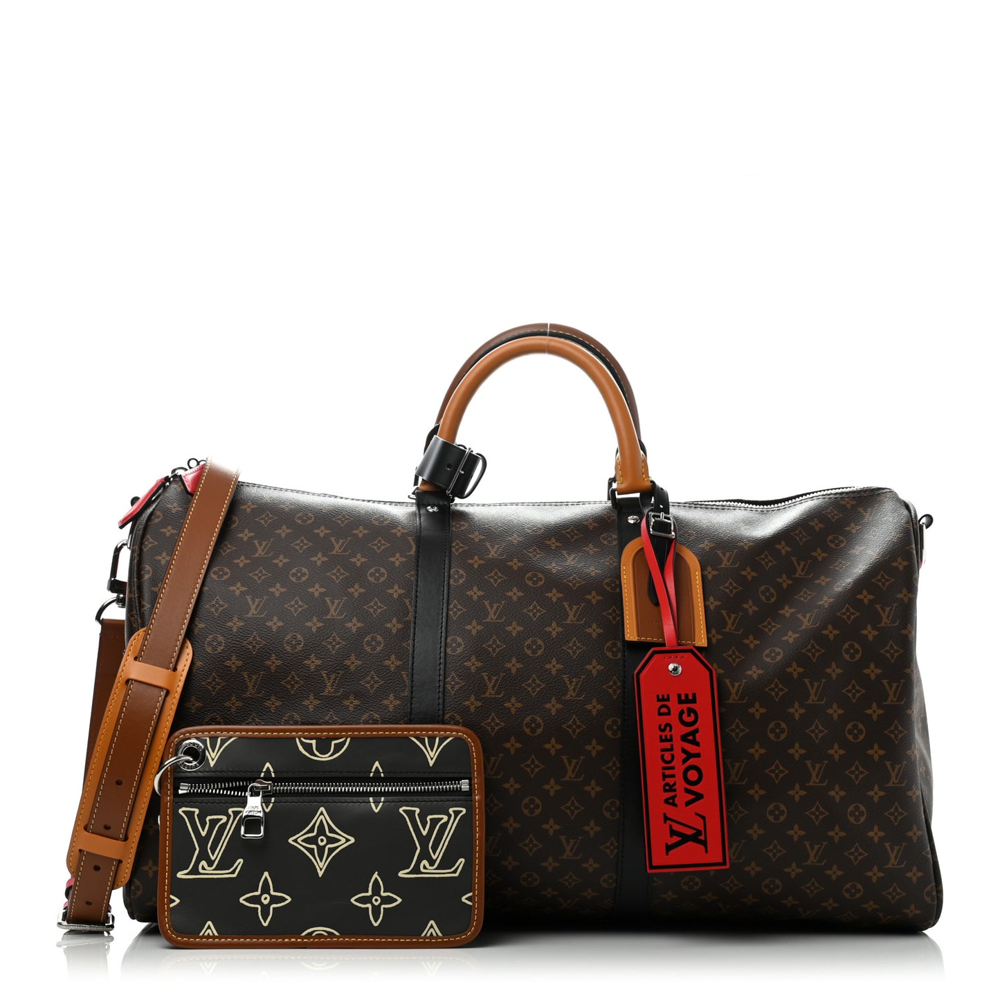 Monogram Patchwork Keepall Bandouliere 50