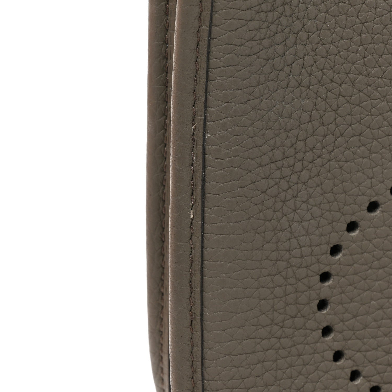 Hermes Taurillon Clemence Evelyne TPM Etain 9 of 14