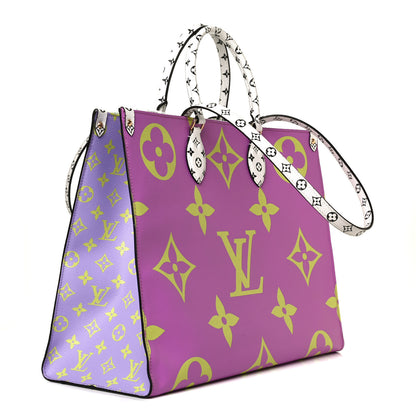 Louis Vuitton Monogram Giant Onthego GM Pink Lilac 2 of 12