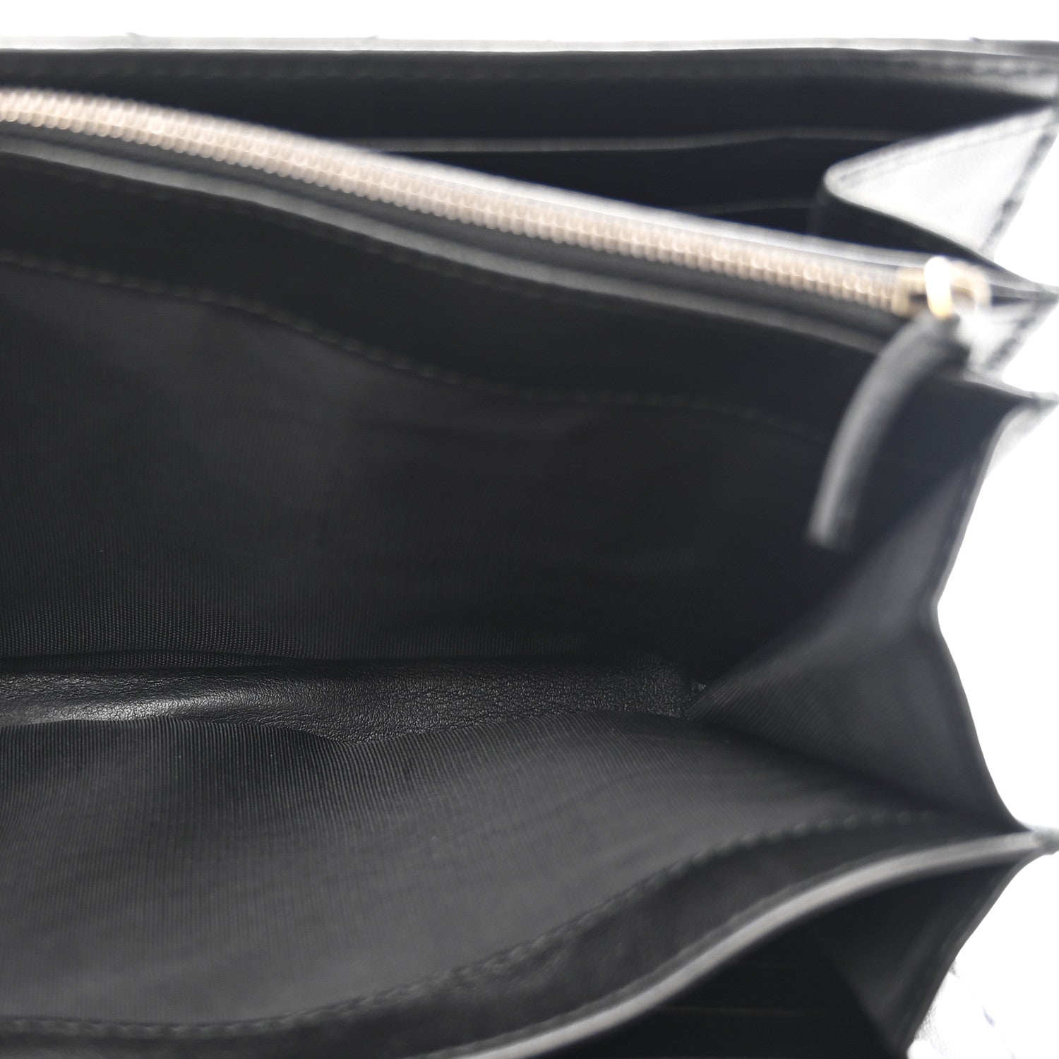 Gucci Calfskin Matelasse GG Marmont Chain Wallet Black 6 of 10