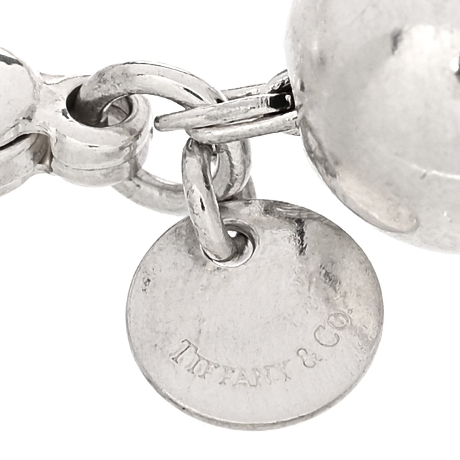 Tiffany Sterling Silver 10mm Hardwear Ball Bracelet 3 of 3