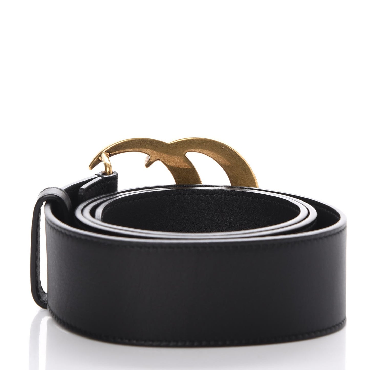 Calfskin Double G 40mm Belt 80 32 Black