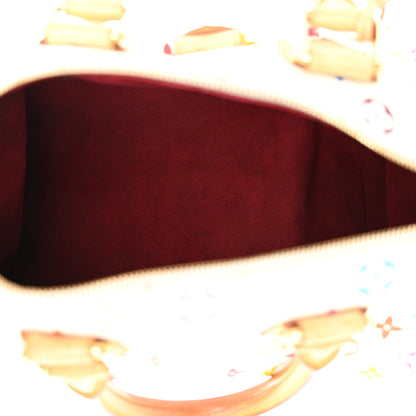 Louis Vuitton Monogram Multicolor Speedy 30 White 5 of 16