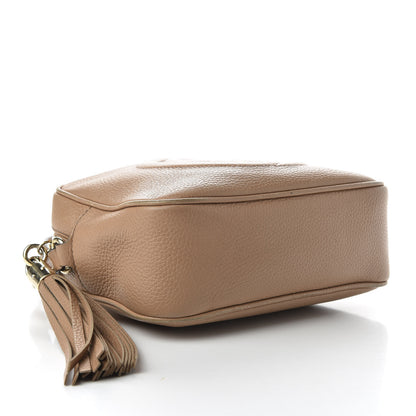 Gucci Pebbled Calfskin Small Soho Disco Bag Rose Beige 4 of 10