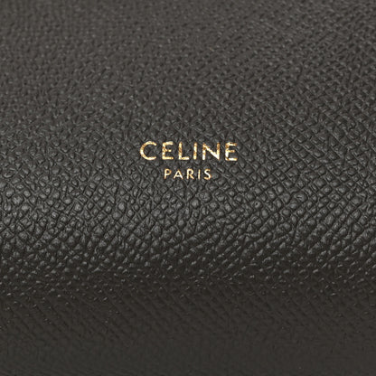 Celine Grained Calfskin Pico Belt Bag Grey 6 of 9