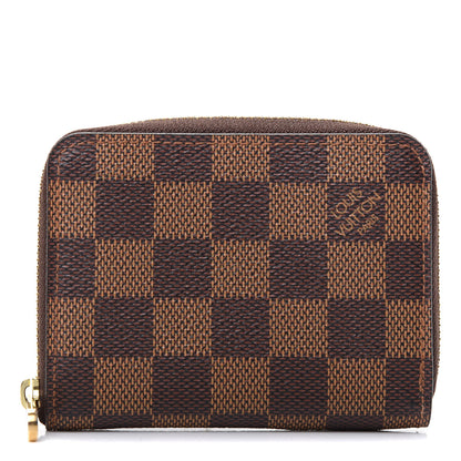 Louis Vuitton Damier Ebene Zippy Coin Purse 1 of 7