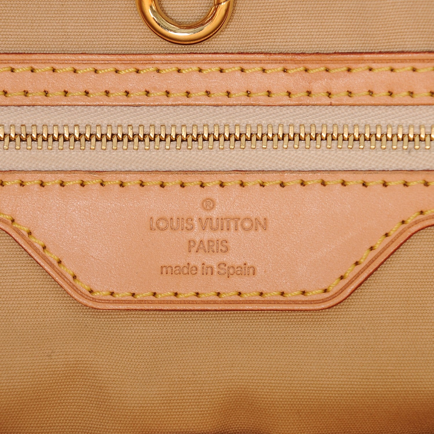 Louis Vuitton Damier Azur Pampelonne GM 6 of 8