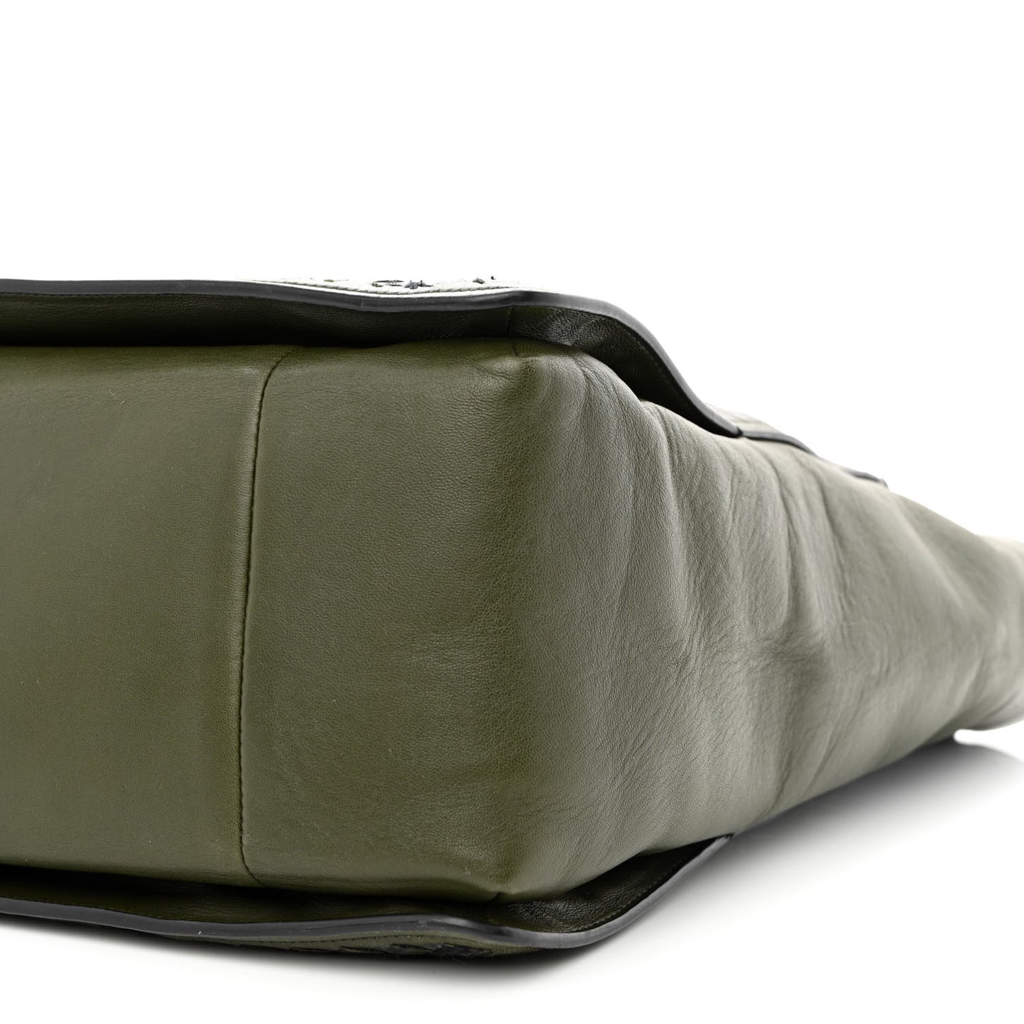 Nappa Intrecciato Tote Green