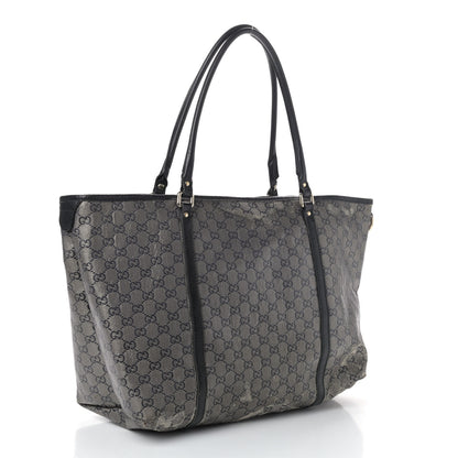 Gucci Crystal Monogram Large Joy Tote Navy 2 of 4