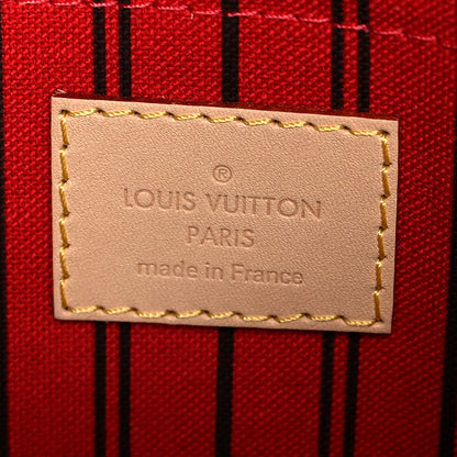 Louis Vuitton Monogram Neverfull MM GM Pochette Cherry 6 of 7