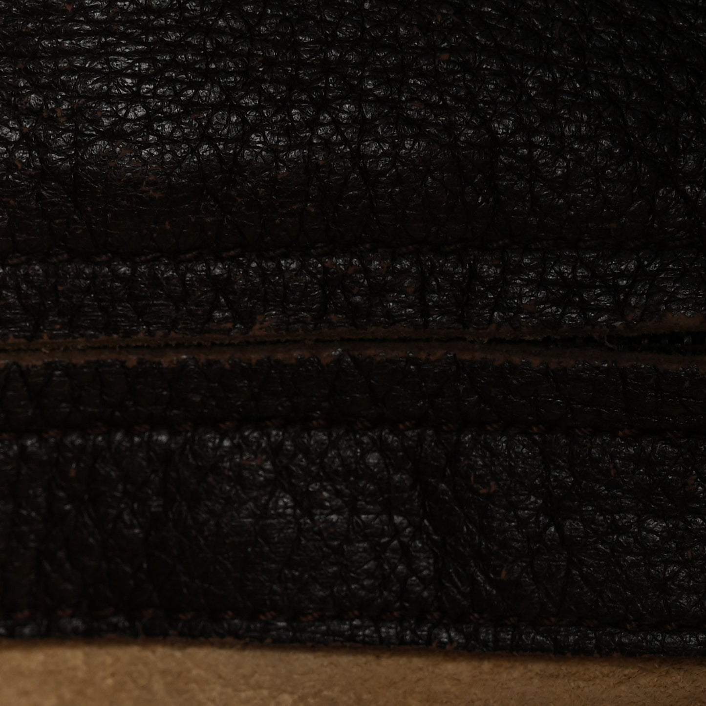 Cervo Deerskin Large Hobo Ebano